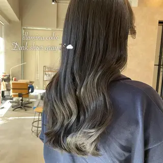 カラー ヘアアレンジ 𝙢𝙞𝙮𝙪🎀 girly hairのヘアスタイル