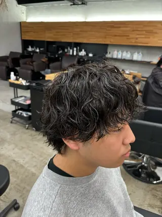 ミディアム パーマ mono / Manatoのヘアスタイル