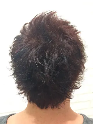 ショート メンズ PoNy所属・本間 隼人のヘアスタイル