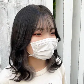 カラー 【店長】インナー指名 No.1戸塚優思のヘアスタイル