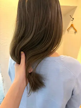 ロング Miyazaki Minoriのヘアスタイル