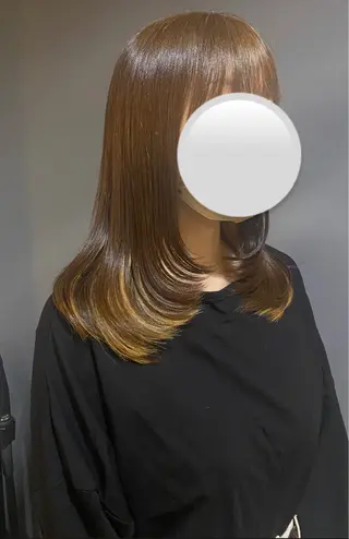 セミロング ココカラヘアー所属・福島 優夢のヘアスタイル