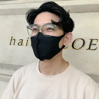 パーマ メンズ 竹下 実穂のヘアスタイル