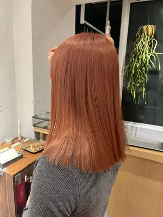 ロング カラー オリーブ/縮毛♡ Natsuno🩰のヘアスタイル