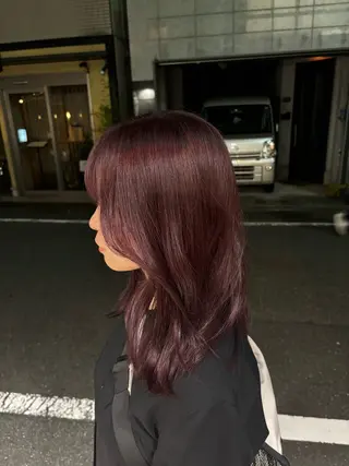 カラー 名古屋レイヤーカット /なつみのヘアスタイル