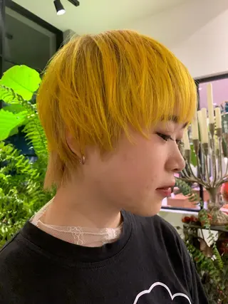 ショート なかの りなのヘアスタイル