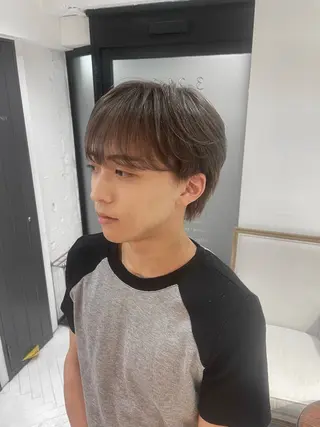 カラー メンズ rin🩰ハイトーン /レディースパーマのヘアスタイル