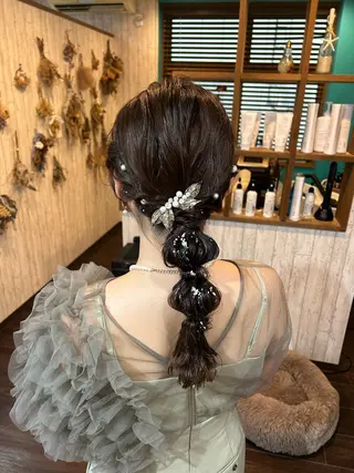 ミディアム 早坂 さくらのヘアスタイル