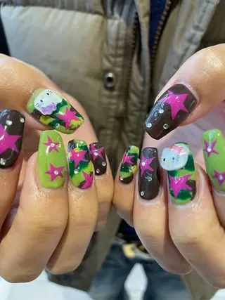 ネイル hair&nail ☯️アイリ☯️のネイルデザイン