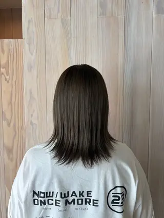 セミロング OXCREATION kanaのヘアスタイル