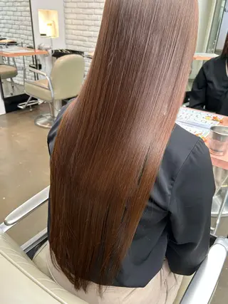 ロング DIFINO所属・林 星那のヘアスタイル