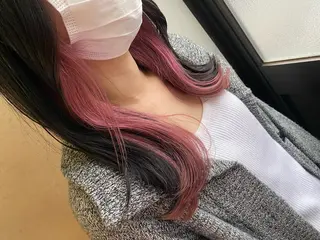 セミロング 🇰🇷韓国風顔周り NANAMI🇰🇷のヘアスタイル