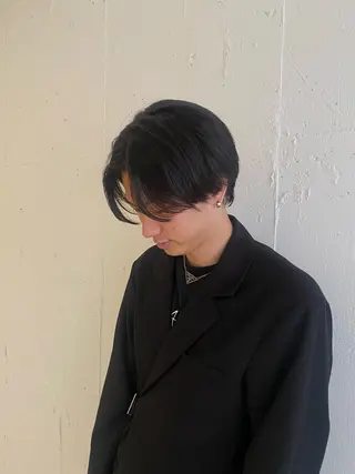 メンズ mellowman所属・YUMA /ボブ/艶カラーのヘアスタイル
