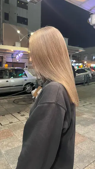 ロング カラー s.sweet NACHIKAのヘアスタイル