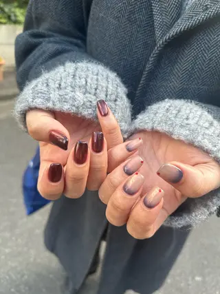 ネイル ニュアンスネイル 💅🏻yuuiのネイルデザイン