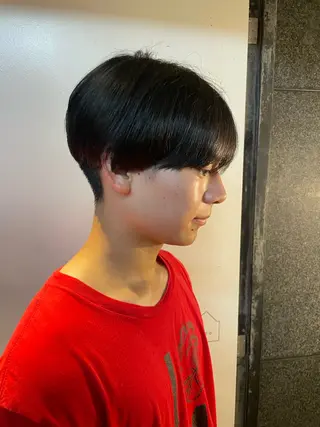 ショート 🍁レイヤー.ニュア ンスパーマ🍁陸来のヘアスタイル