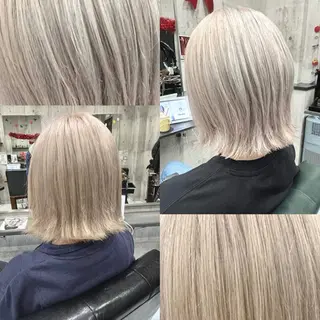 カラー 垢抜けナチュラル🧸 柔らかベージュ🫖のヘアスタイル