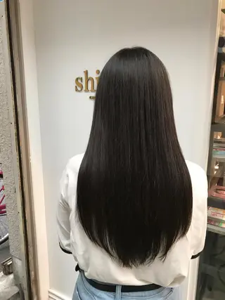 ロング 髪質改善サロン 福田昌子のヘアスタイル