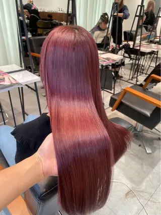 カラー うる艶ヘア/似合わせ スタイル🫧池田優紀のヘアスタイル