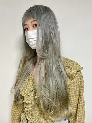 ロング 艶髪カラー& トリートメント　松村のヘアスタイル