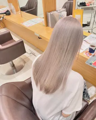ロング 平間 稔希のヘアスタイル