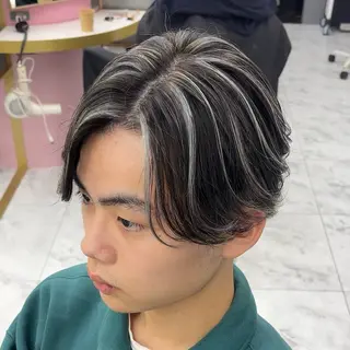 カラー メンズ メンズカット ‪‪/メッシュのヘアスタイル