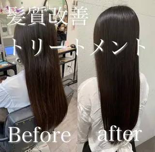 ロング 【酸性ストレート】 宮下和明のヘアスタイル