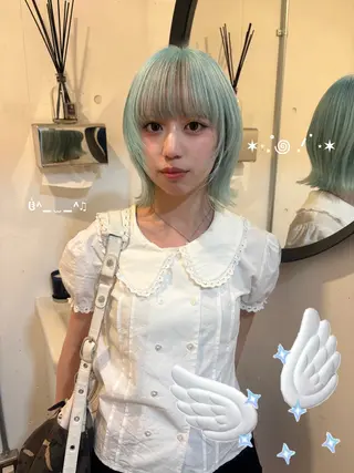 ショート カラー ✩似合わせカラー /レイヤー✩momoのヘアスタイル
