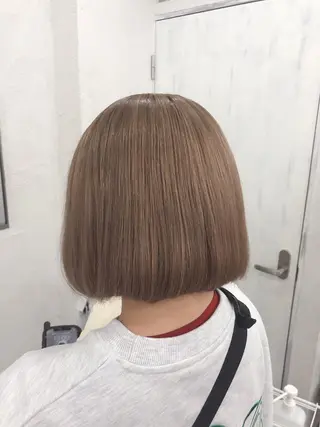 ショート カラー ️🩵透明感カラー Yūka🩵のヘアスタイル