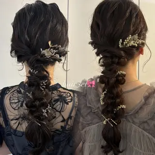 ヘアアレンジ NIKO/名古屋/ 伏見/花屋併設のヘアスタイル