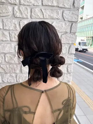 ヘアアレンジ 八木 瑠奈のヘアスタイル
