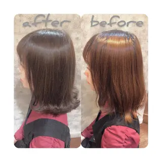 ミディアム カラー Ange lian所属・Ange lian 🌿お手頃価格サロンのヘアスタイル