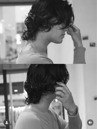 ミディアム パーマ率No.1 ／𝑻𝑨𝑲𝑼のヘアスタイル