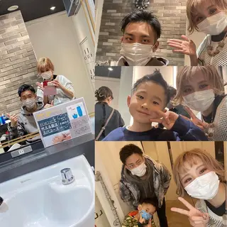 ショート カラー メンズ キッズ ショート、ボブなら お任せ❤️石川由美のヘアスタイル