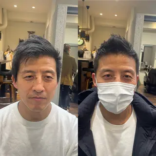 ショート メンズ トレサンパ所属・💈トレサンパ 💈金山駅✂︎愛実のヘアスタイル