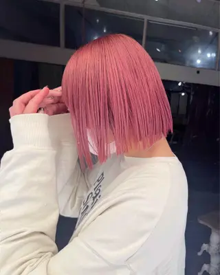 ミディアム カラー 心斎橋美容室 Junのヘアスタイル