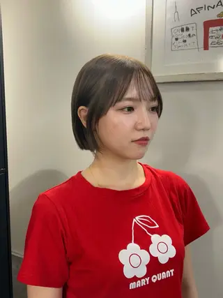 ショート Afinar／ ユイカのヘアスタイル