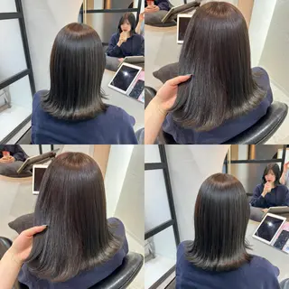 ミディアム カラー 🤍透明感/韓国風 🤍サクラギヒトミのヘアスタイル