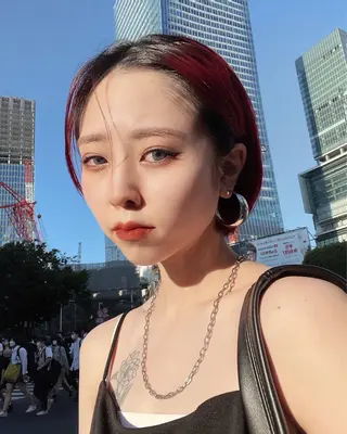 ショート 銀座/韓国/ワンホン 🤍艶髪🖤nahoのヘアスタイル