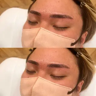 メンズ アイブロウ 八田 紗希の眉毛・アイブロウイメージ