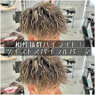 メンズ BLEACHI桜田店所属・BLEACHI桜田店 西澤元気のヘアスタイル