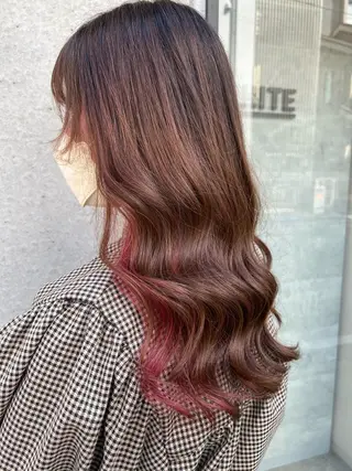 ロング 【DEST】 KAHOのヘアスタイル
