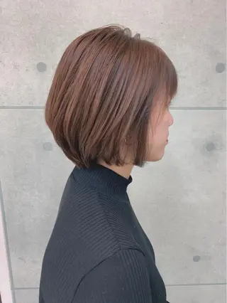 ショート カラー neaf【六本木】所属・愛され/ミディアム 六本木/佐藤ゆり🎀のヘアスタイル