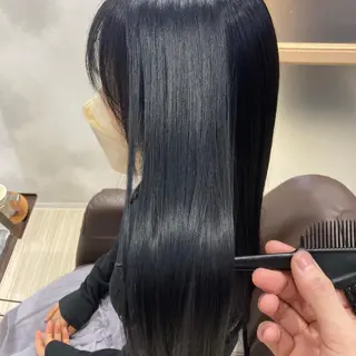 ロング 白髪ぼかし　似合わせ 黒須　雄哉のヘアスタイル