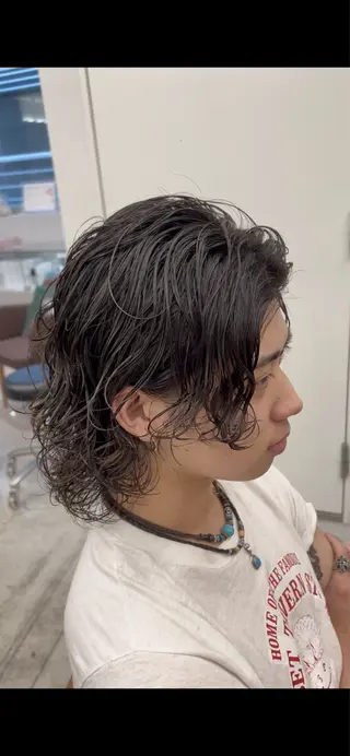 パーマ メンズ tomoメンズ特化 /パーマ/カットのヘアスタイル