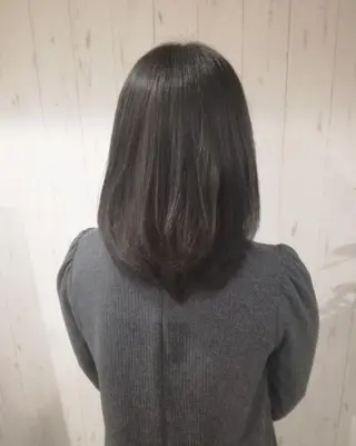 ミディアム カラー 西川 敏夫のヘアスタイル