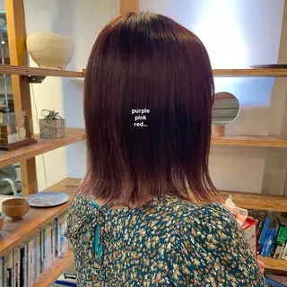 ミディアム beni yumikoのヘアスタイル