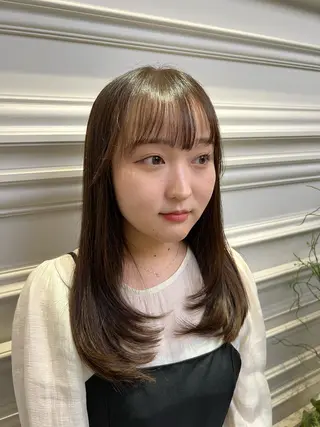 ロング ジャンクロードビギンギンザルグラン所属・🫧無料カットモデル 吉野志保🫧のヘアスタイル