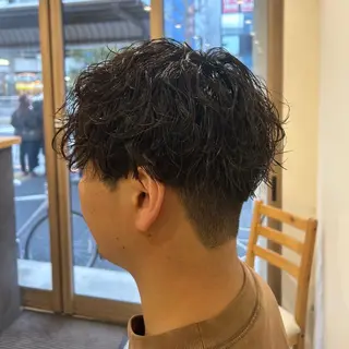パーマ メンズ メンズパーマ専門店 【店長】⚜️イチカワのヘアスタイル