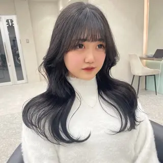 ロング カラー 韓国ヘア/レイヤー Londエレンのヘアスタイル